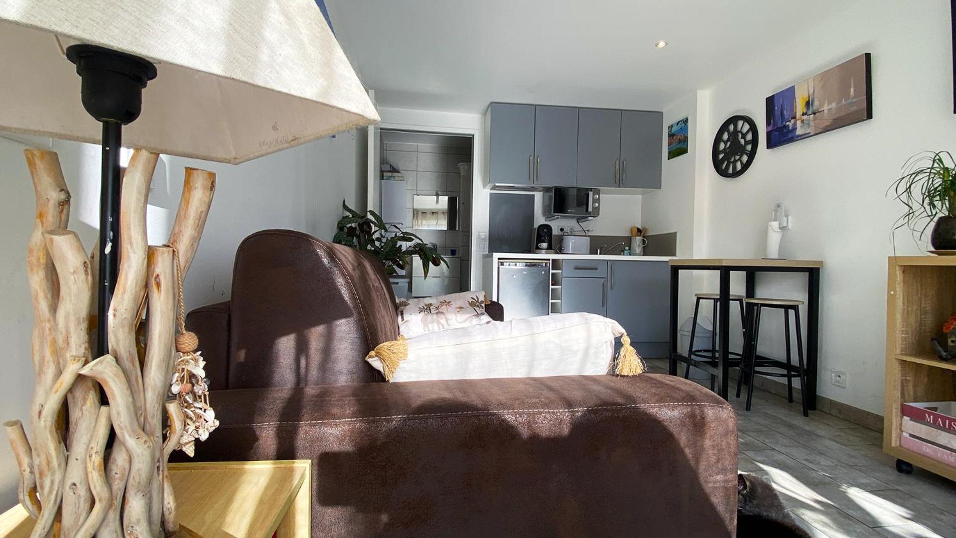 Studio Clair, Climatise Avec Jardin Et Parking Perpignan Eksteriør bilde